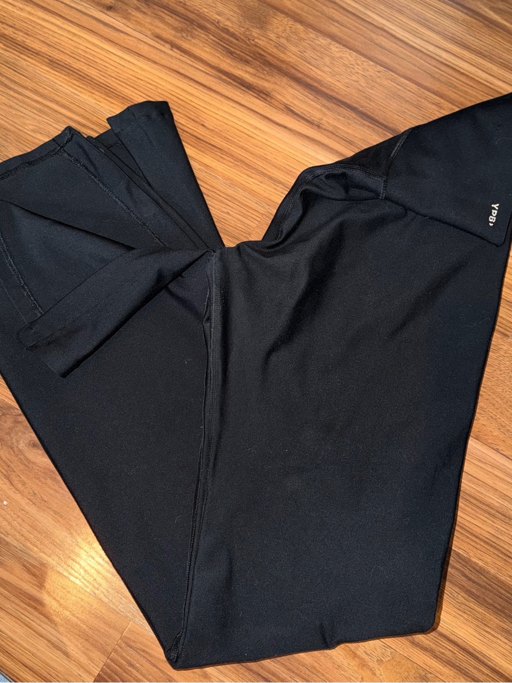 YPB Abercrombie Black Performance Pants Sweat Pants Leggings Joggers